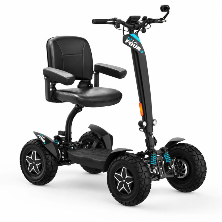 MIA FOUR X4 4x4 mobility scooter with seat and armrests