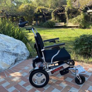 Ranger Discovery Caregiver Folding Power Wheelchair