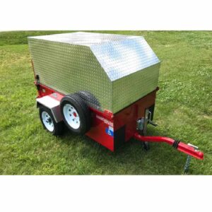 ScootaTrailer Vehicle Trailer with 52" Aluminum Top for Mobility Scooters