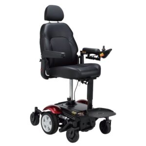 Merits Vision Sport Mid-Wheel Drive Power Wheelchair with Power Seat Lift - P326D0
