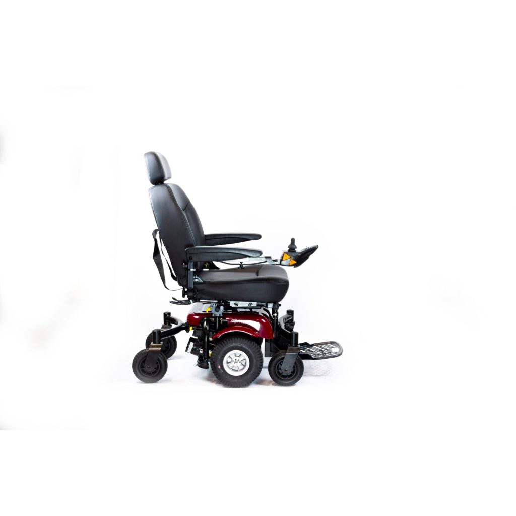 Side View of Shoprider 6Runner 10 Mid-Size Power Chair - 888WNLM