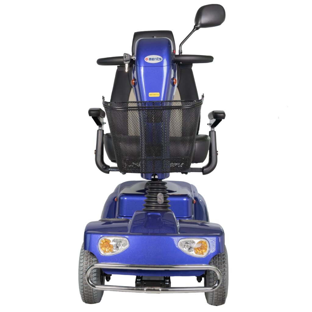 2026 Merits Pioneer 4 S141 Mobility Scooter front view