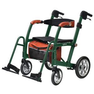 Enhance Mobility Uplivin Gavo 2-in-1 Rollator and Transport Chair